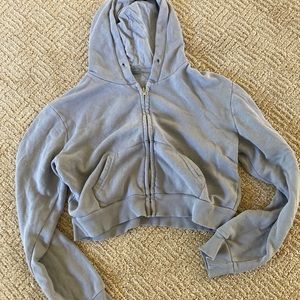 John Galt cropped sweatshirt